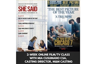 Film/TV Intensive with Mia Cusumano